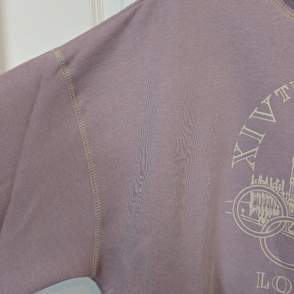 London Olympics XIV Hoodie Women's Medium Pink Oversized Fit Pacsun NWT Heritage - Picture 10 of 16